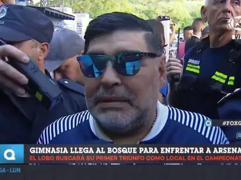 Maradona sobre su vuelta a Gimnasia: "Yo no escapó como las ratas"