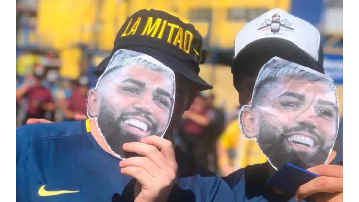 La felicidad de los hinchas de Boca.