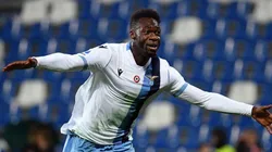 El festejo de gol de Felipe Caicedo.