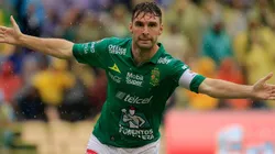 Mauro Boselli celebrando en León