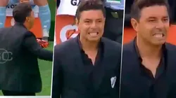 Las reacciones de Gallardo en los goles de Flamengo