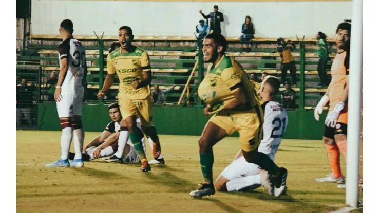 El grito de gol de Rafael Delgado.