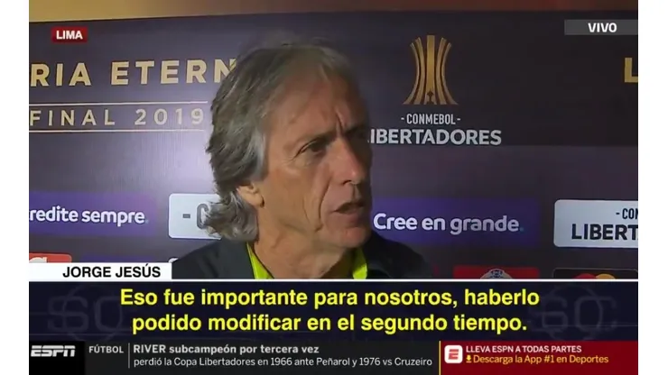Jorge Jesús, el entrenador campeón de América.