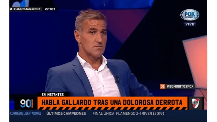 La chicana de Cascini a River: "Es difícil ser bicampeón de la Libertadores"