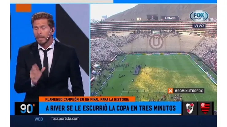 Sebastián Vignolo en la apertura de su programa.