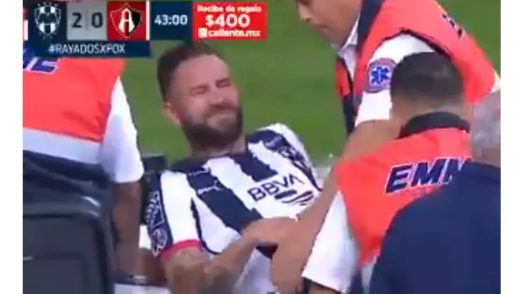 Alarma en Rayados: se lesionaron Layún y Funes Mori
