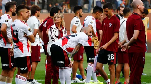 Foto de los jugadores de River después de la final