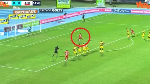 Así fue el gol de Michael Rangel contra Alianza Petrolera.