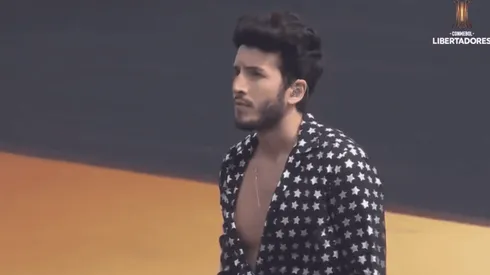 Sebastián Yatra y su presentación en la final de la Copa Libertadores en Lima, Perú.