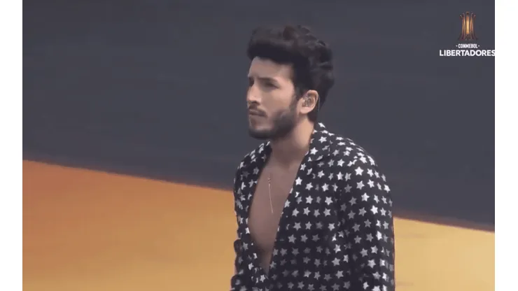 Sebastián Yatra y su presentación en la final de la Copa Libertadores en Lima, Perú.