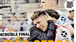 Muy tranqui: la tapa de Olé luego de la derrota agónica de River ante Flamengo