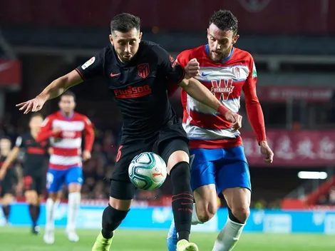 Atlético de Madrid empató con Granada y cedió terreno