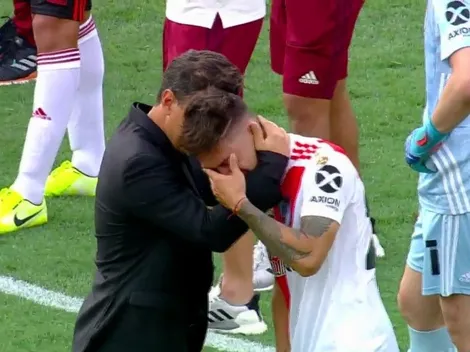 Como un padre: el consuelo de Gallardo a los jugadores de River