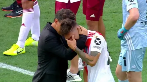 Como un padre: el consuelo de Gallardo a los jugadores de River