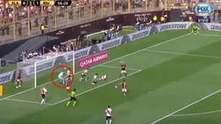 Es único: Armani se tiró antes de que le peguen y evitó el gol de Flamengo