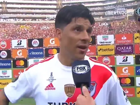 Enzo Pérez, gran perdedor: "Felicitaciones a Flamengo"