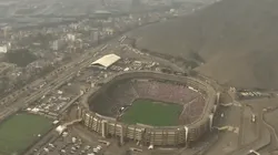 Foto del estadio tomado desde arriba.