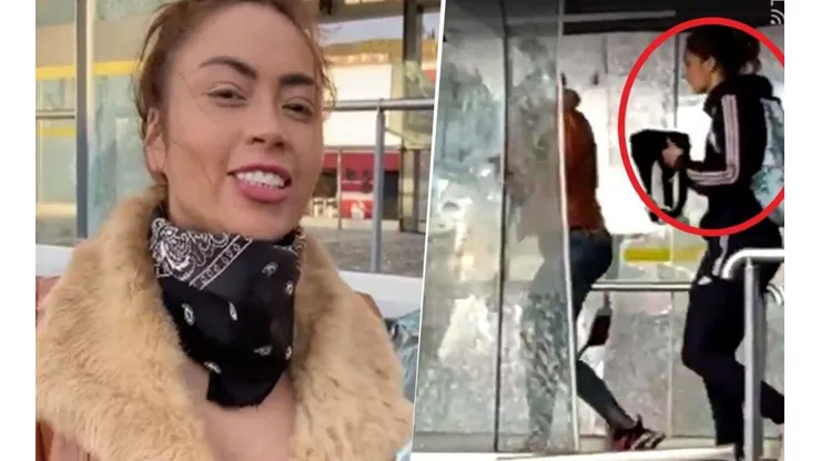 'Epa Colombia y su novia Diana Celis, jugadora de Indpendiente Santa Fe.