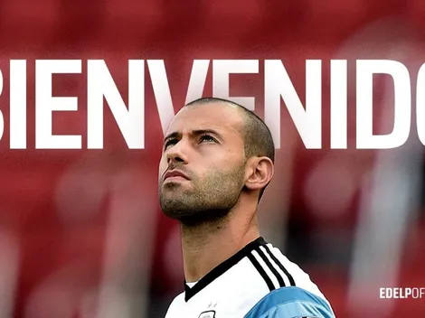 ¡Oficial! Estudiantes de La Plata le dio la bienvenida a Mascherano