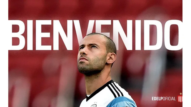¡Oficial! Estudiantes de La Plata le dio la bienvenida a Mascherano