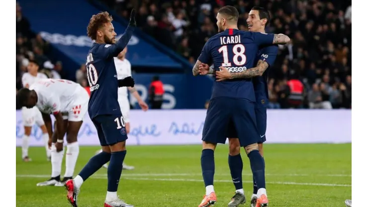 Un trío explosivo: Icardi subió una foto junto a otras dos estrellas del PSG