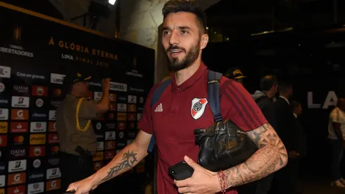 Foto de Ignacio Scocco, jugador de River.
