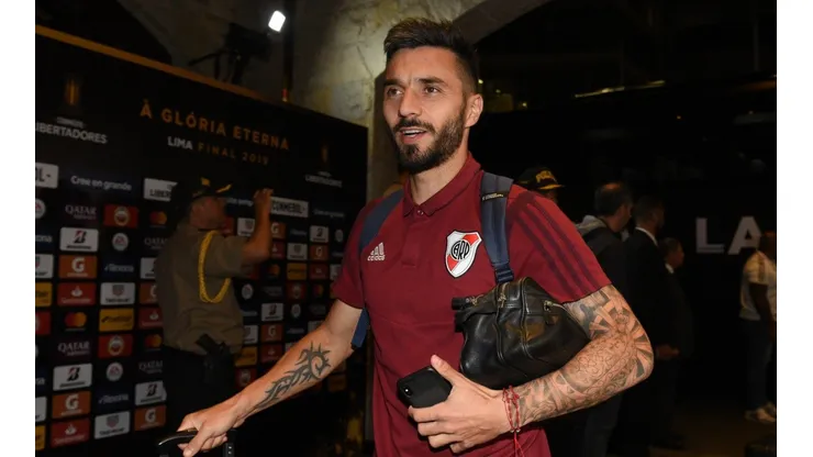 Foto de Ignacio Scocco, jugador de River.