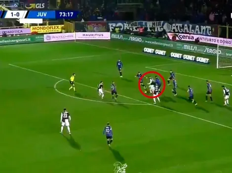 Higuaín metió una media vuelta furiosa para el 1 a 1 de la Juventus ante Atalanta