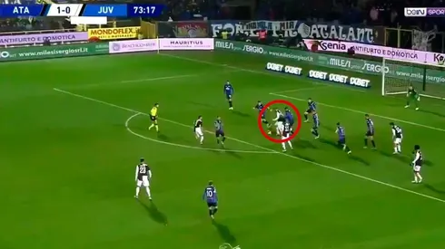 Higuaín metió una media vuelta furiosa para el 1 a 1 de la Juventus ante Atalanta