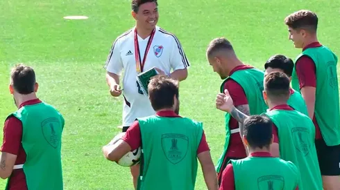 Gallardo confirmó el XI de River para la final de la Libertadores