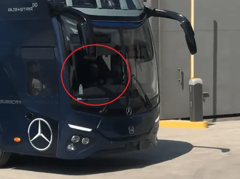 Ahora es chofer: Piojo Herrera estrenó el nuevo autobús de América