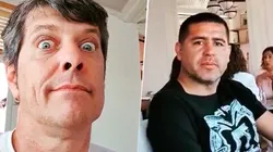 Pergolini le respondió a Angelici con un video en Instagram con Riquelme