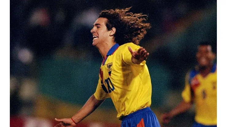 Ariel Graziani en la Selección Ecuador.