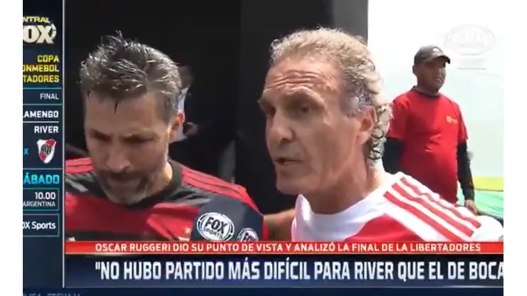 Ruggeri: "El partido más difícil que tuvo River fue la final con Boca"