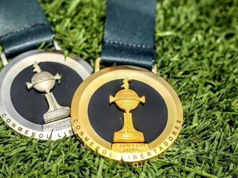 Todos quieren la del campeón: Conmebol mostró las medallas de la final