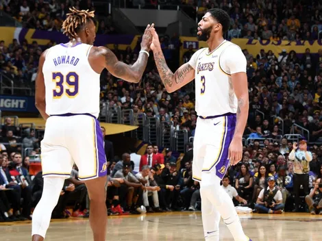 Anthony Davis explicó por qué hace tan buena pareja con Dwight Howard
