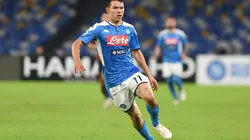 Hirving Lozano en Napoli