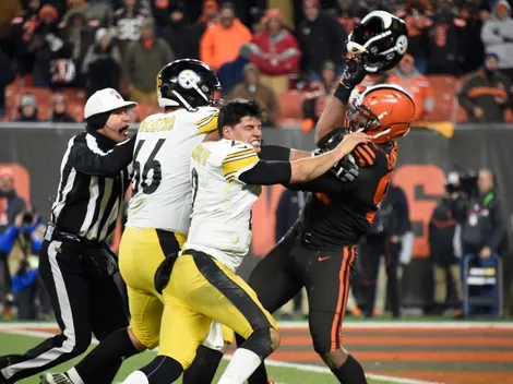 Paren todo: Mason Rudolph habría dicho insultos racistas a Myles Garrett