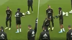 Video: el trolleo de Mariano a Bale luego de perder una pelota