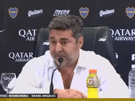 Angelici le dio a Riquelme donde más le duele