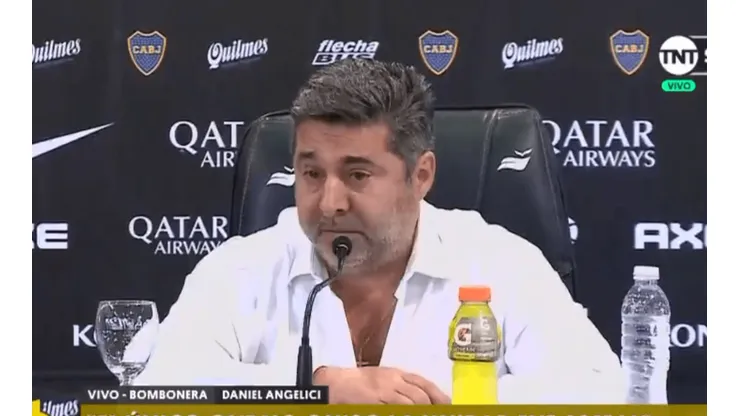 Angelici le dio a Riquelme donde más le duele
