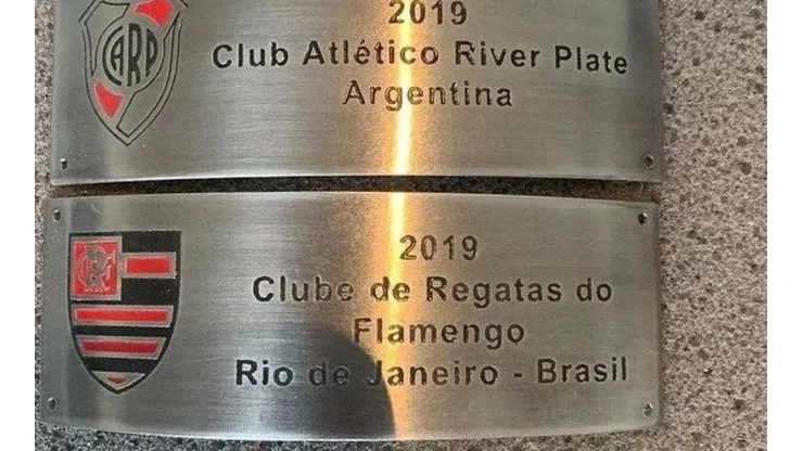 El Flamengo pidió que cambien la chapa que iría en la Copa si ganan la final
