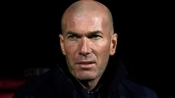 Foto de Zinedine Zidane, entrenador del Real Madrid.