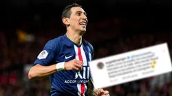 Se quiso burlar de Di María y terminó troleado: "Mirá donde llegué gracias a esa pelota"