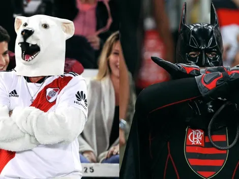 Las cábalas de los hinchas de River y Flamengo