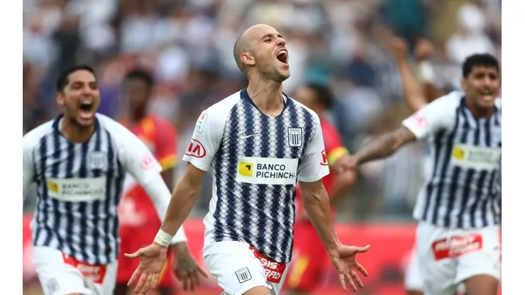 Federico Rodríguez hizo un gol contra Sport Huancayo.