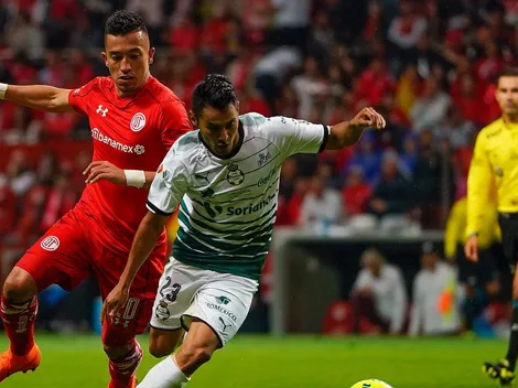La mala racha que acumula Santos en la casa de Toluca
