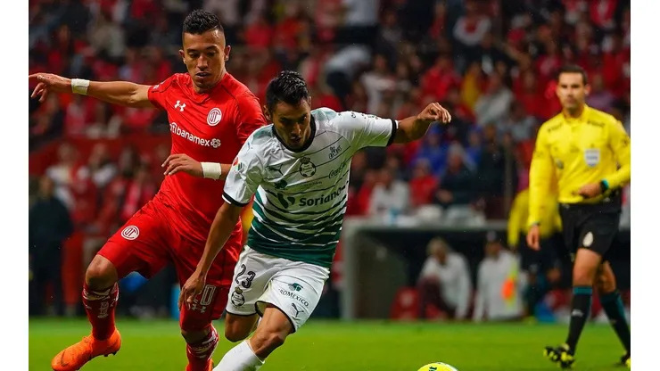 La mala racha que acumula Santos en la casa de Toluca