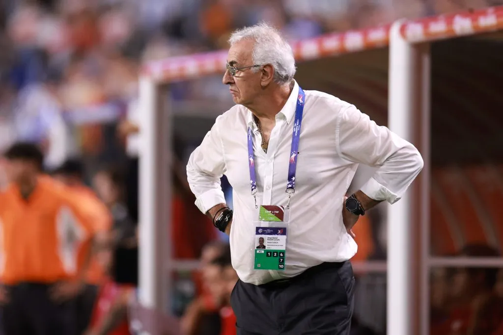 Jorge Fossati en la Copa América. (Foto: Getty).