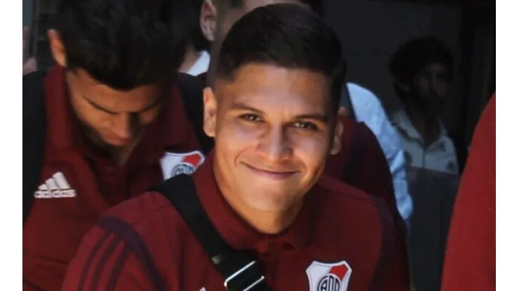Juan Fernando Quintero, jugador colombiano de River Plate.